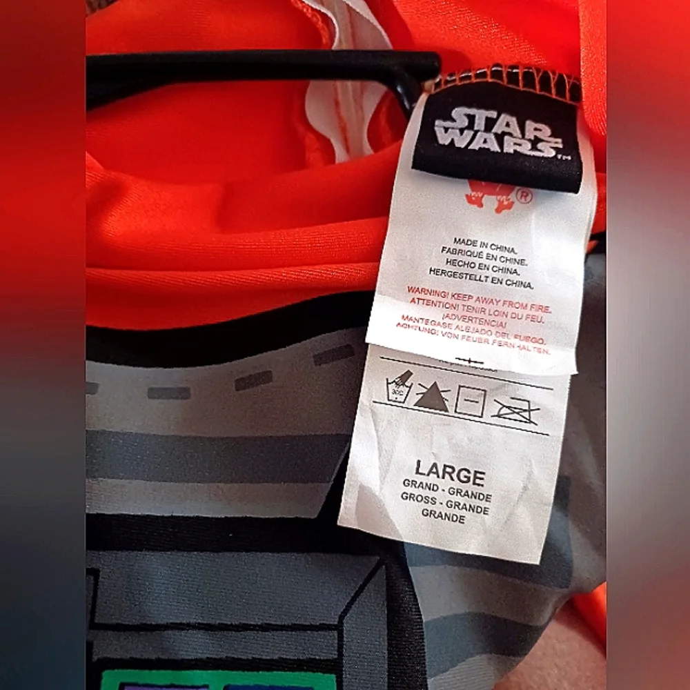 STAR WARS X-Wing Fighter Girl Halloween Costume NWT - Picture 8 of 10